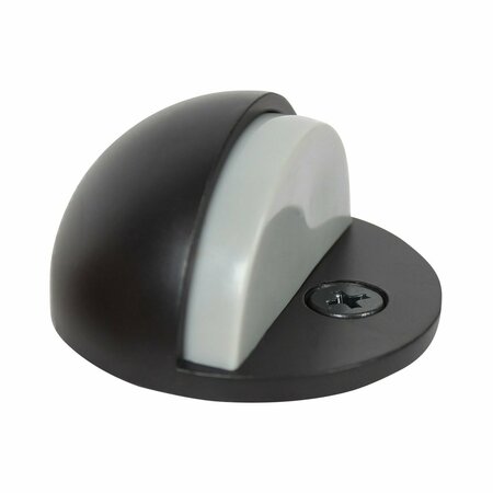 PAMEX 1-3/4in Diameter Low Profile Dome Stop Matte Black Finish DD0261BL